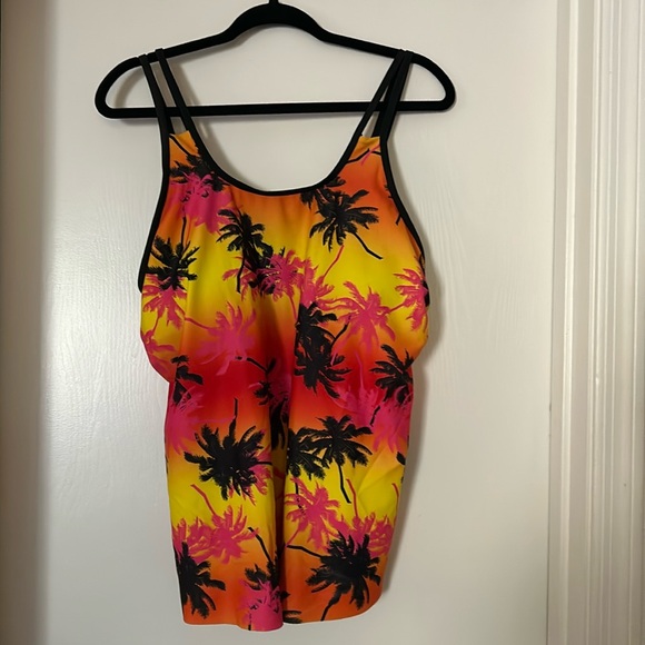 Other - Very pretty and bright swim suit top. Size 1x